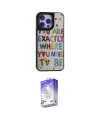 ieg™ iPhone 15 Pro Max Kılıf Odak Klasik Serisi - Siyah Bilvis 5in1 3D Magic Cam Ekran Koruyucu