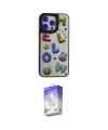 ieg™ iPhone 15 Pro Max Kılıf Odak Klasik Serisi - Siyah Bilvis 5in1 3D Magic Cam Ekran Koruyucu