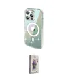 ieg™ iPhone 15 Pro Max Kılıf Odak Modern Serisi - Siyah Bilvis 3D Cam Ekran Koruyucu