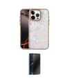ieg™ iPhone 15 Pro Max Kılıf Odak Prime - Siyah 3D Antistatik Hayalet Cam Ekran Koruyucu