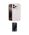 ieg™ iPhone 15 Pro Max Kılıf Odak Prime - Siyah 3D Antistatik Hayalet Cam Ekran Koruyucu