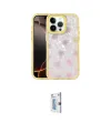 ieg™ iPhone 15 Pro Max Kılıf Odak Prime - Siyah Bilvis 0.18mm Plus Cam Ekran Koruyucu