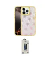 ieg™ iPhone 15 Pro Max Kılıf Odak Prime - Siyah Bilvis Hayalet Cam Ekran Koruyucu