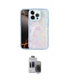 ieg™ iPhone 15 Pro Max Kılıf Odak Prime - Siyah Vanessa Magic Hayalet Cam