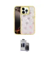 ieg™ iPhone 15 Pro Max Kılıf Odak Prime - Siyah Vanessa Magic Hayalet Cam