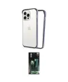 ieg™ iPhone 15 Pro Max Kılıf Pusula Asil Koleksiyonu - Şeffaf 360 Full Body Arka Koruyucu