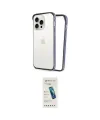 ieg™ iPhone 15 Pro Max Kılıf Pusula Asil Koleksiyonu - Şeffaf Pasifik Cam Ekran Koruyucu