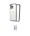 ieg™ iPhone 15 Pro Max Kılıf Pusula Asil Koleksiyonu - Siyah Bilvis 0.18mm Plus Cam Ekran Koruyucu