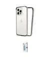ieg™ iPhone 15 Pro Max Kılıf Pusula Asil Koleksiyonu - Siyah Bilvis 0.18mm Plus Cam Ekran Koruyucu