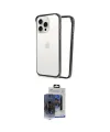 ieg™ iPhone 15 Pro Max Kılıf Pusula Asil Koleksiyonu - Siyah Vanessa Magic Cam
