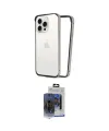 ieg™ iPhone 15 Pro Max Kılıf Pusula Asil Koleksiyonu - Siyah Vanessa Magic Cam