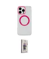 ieg™ iPhone 15 Pro Max Kılıf Pusula Form - Siyah Bilvis 3D Cam Ekran Koruyucu