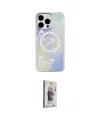 ieg™ iPhone 15 Pro Max Kılıf Pusula Form - Siyah Bilvis 3D Cam Ekran Koruyucu