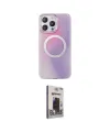 ieg™ iPhone 15 Pro Max Kılıf Pusula Form - Siyah Bilvis Hayalet Cam Ekran Koruyucu