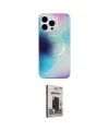 ieg™ iPhone 15 Pro Max Kılıf Pusula Form - Siyah Bilvis Hayalet Cam Ekran Koruyucu