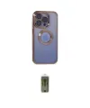 ieg™ iPhone 15 Pro Max Kılıf Pusula Form - Siyah Joko Magic 5D Hayalet Cam