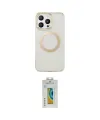 ieg™ iPhone 15 Pro Max Kılıf Pusula Form - Siyah Polymer Nano Ekran Koruyucu