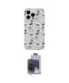 ieg™ iPhone 15 Pro Max Kılıf Pusula Form - Siyah Vanessa Magic Cam