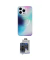 ieg™ iPhone 15 Pro Max Kılıf Pusula Form - Siyah Vanessa Magic Cam
