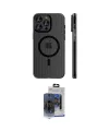 ieg™ iPhone 15 Pro Max Kılıf Pusula Minimal Koleksiyonu - Siyah Vanessa Magic Cam