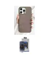 ieg™ iPhone 15 Pro Max Kılıf Pusula Modern - Siyah Vanessa Magic Cam