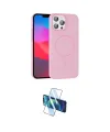 ieg™ iPhone 15 Pro Max Kılıf Siluet Doku Özel Seri - Siyah 3D Antistatik Seramik Nano Ekran Koruyucu