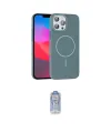 ieg™ iPhone 15 Pro Max Kılıf Siluet Doku Özel Seri - Siyah Joko Magic 5D Cam
