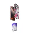 ieg™ iPhone 15 Pro Max Kılıf Siluet Doku - Siyah Bilvis 5in1 3D Magic Cam Ekran Koruyucu