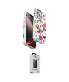 ieg™ iPhone 15 Pro Max Kılıf Siluet Doku - Siyah Bilvis Hayalet Cam Ekran Koruyucu