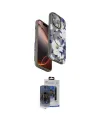 ieg™ iPhone 15 Pro Max Kılıf Siluet Doku - Siyah Vanessa Magic Cam