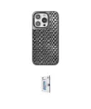 ieg™ iPhone 15 Pro Max Kılıf Siluet Form Serisi - Siyah Bilvis 0.18mm Plus Cam Ekran Koruyucu