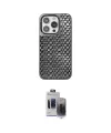 ieg™ iPhone 15 Pro Max Kılıf Siluet Form Serisi - Siyah Vanessa Magic Hayalet Cam