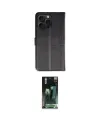 ieg™ iPhone 15 Pro Max Kılıf Siluet Işık Serisi - Siyah 360 Mat Full Body Arka Koruyucu