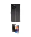 ieg™ iPhone 15 Pro Max Kılıf Siluet Işık Serisi - Siyah 3D Antistatik Mat Seramik Nano Ekran Koruyucu