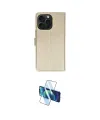 ieg™ iPhone 15 Pro Max Kılıf Siluet Işık Serisi - Siyah 3D Antistatik Seramik Nano Ekran Koruyucu