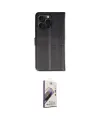 ieg™ iPhone 15 Pro Max Kılıf Siluet Işık Serisi - Siyah Bilvis 3D Mat Cam Ekran Koruyucu