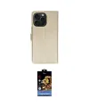 ieg™ iPhone 15 Pro Max Kılıf Siluet Işık Serisi - Siyah Buffer Hayalet Cam Ekran Koruyucu