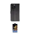 ieg™ iPhone 15 Pro Max Kılıf Siluet Işık Serisi - Siyah Buffer Hayalet Cam Ekran Koruyucu
