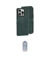 ieg™ iPhone 15 Pro Max Kılıf Siluet Işık Serisi - Siyah Joko Magic 5D Cam