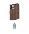 ieg™ iPhone 15 Pro Max Kılıf Siluet Işık Serisi - Siyah Joko Magic 5D Cam