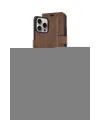 ieg™ iPhone 15 Pro Max Kılıf Siluet Işık Serisi - Siyah Joko Magic 5D Hayalet Cam