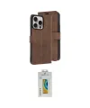 ieg™ iPhone 15 Pro Max Kılıf Siluet Işık Serisi - Siyah Polymer Nano Ekran Koruyucu
