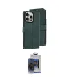 ieg™ iPhone 15 Pro Max Kılıf Siluet Işık Serisi - Siyah Vanessa Magic Cam
