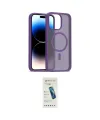 ieg™ iPhone 15 Pro Max Kılıf Siluet Minimal Prime - Şeffaf Pasifik Cam Ekran Koruyucu