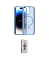 ieg™ iPhone 15 Pro Max Kılıf Siluet Minimal Prime - Siyah Bilvis 3D Cam Ekran Koruyucu