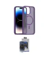 ieg™ iPhone 15 Pro Max Kılıf Siluet Minimal Prime - Siyah Vanessa Magic Cam