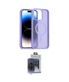 ieg™ iPhone 15 Pro Max Kılıf Siluet Minimal Prime - Siyah Vanessa Magic Cam