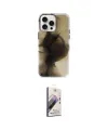 ieg™ iPhone 15 Pro Max Kılıf Ufuk Doku Prime - Siyah Bilvis 3D Mat Cam Ekran Koruyucu