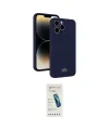 ieg™ iPhone 15 Pro Max Kılıf Vadi Çizgi Prime - Şeffaf Pasifik Cam Ekran Koruyucu