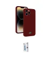 ieg™ iPhone 15 Pro Max Kılıf Vadi Çizgi Prime - Siyah Bilvis 0.18mm Plus Cam Ekran Koruyucu